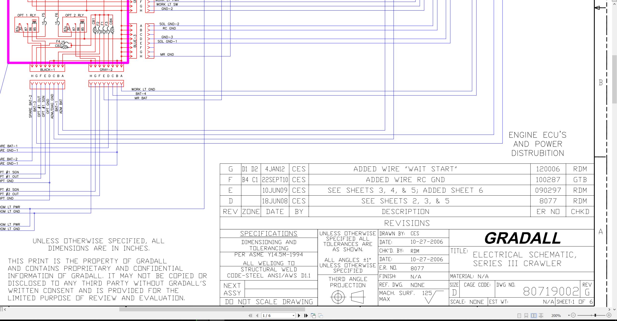 Gradall Excavator XL3200III Operators Parts Service Manual (3)