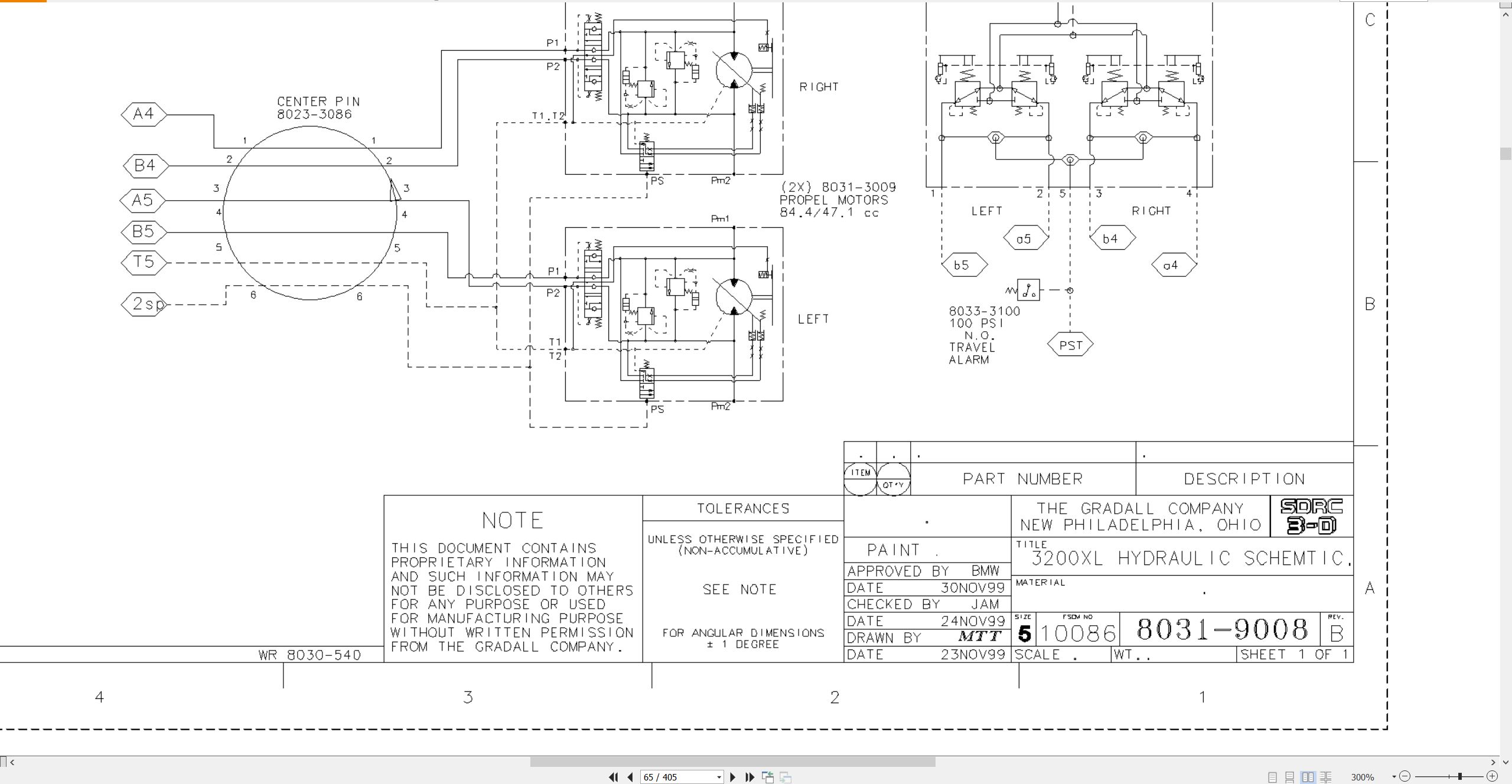 Gradall Excavator XL3200LC Operators Parts Service Manual (3)