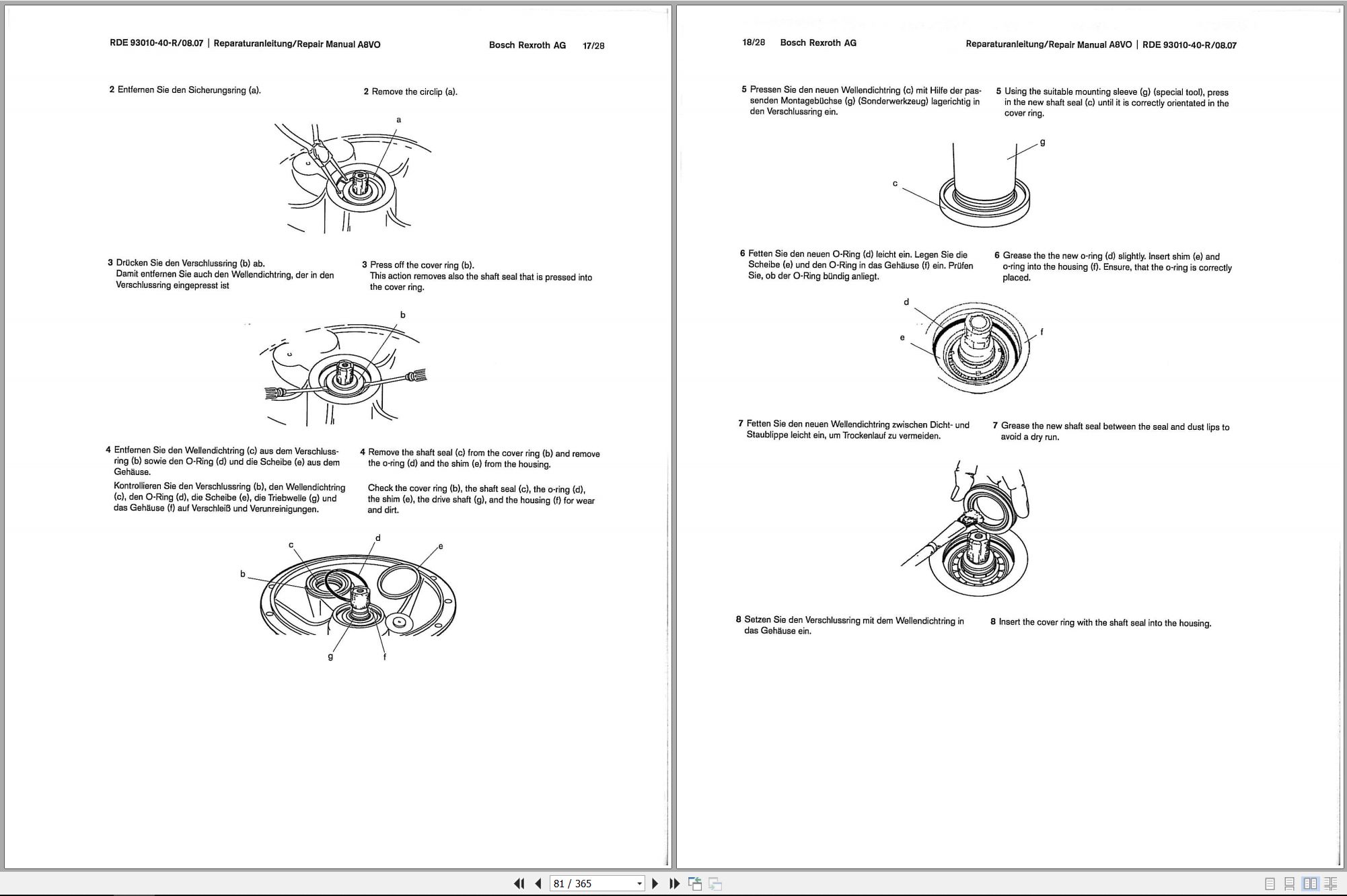 Gradall Excavator XL3210 Operators Parts Service Manual (2)