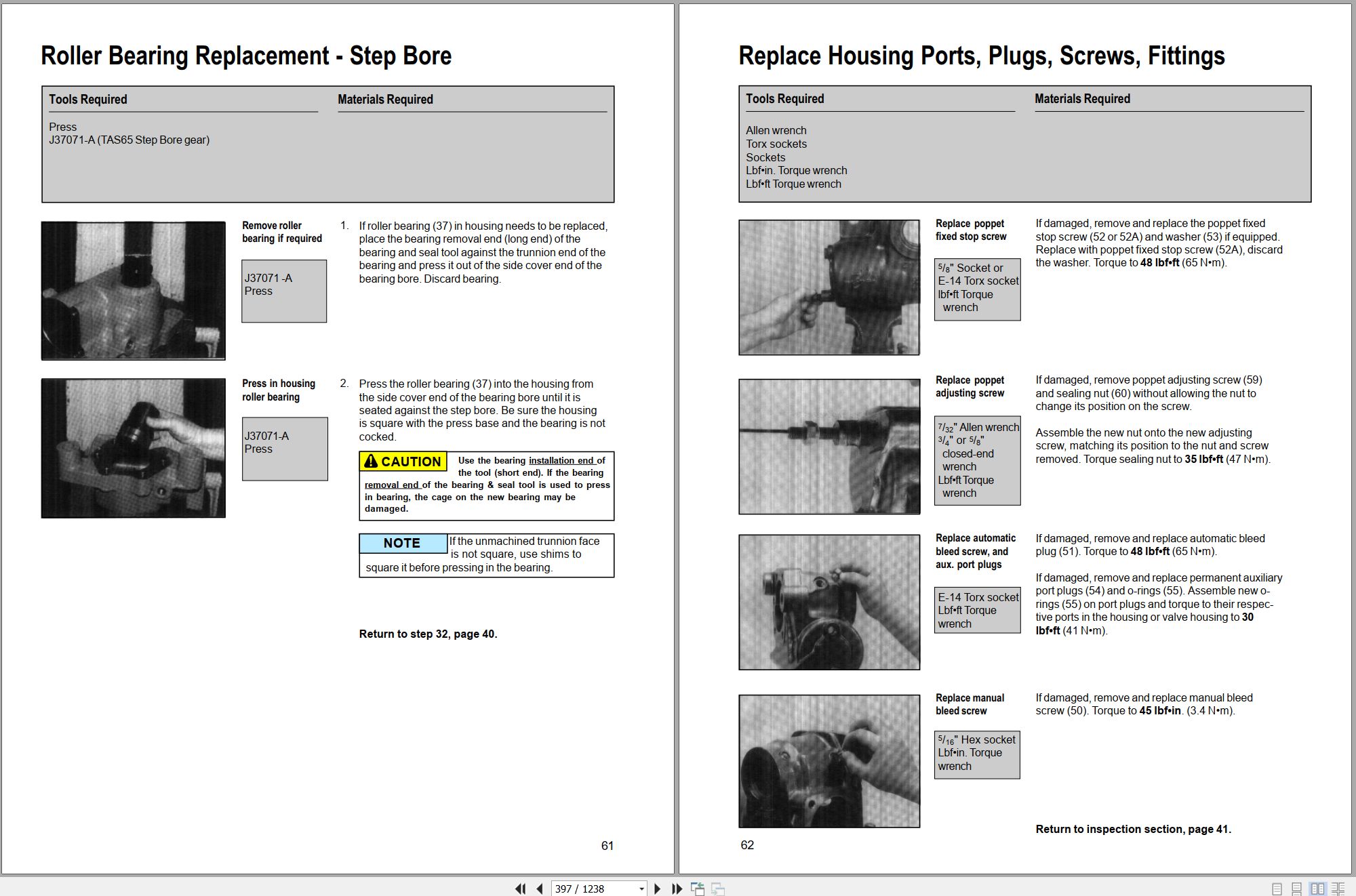 Gradall Excavator XL4100 Operators Parts Service Manual (2)