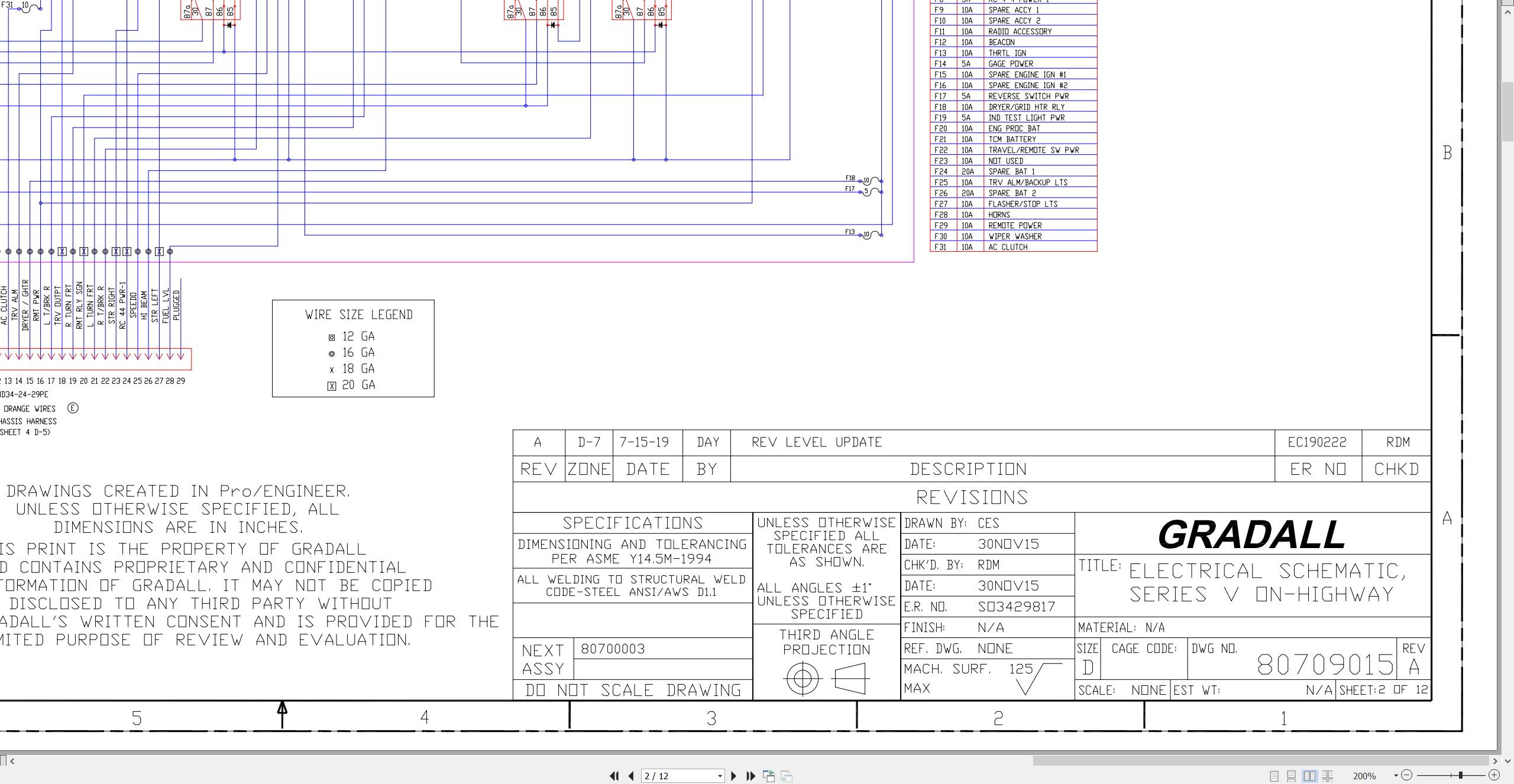 Gradall Excavator XL4100 Operators Parts Service Manual (3)