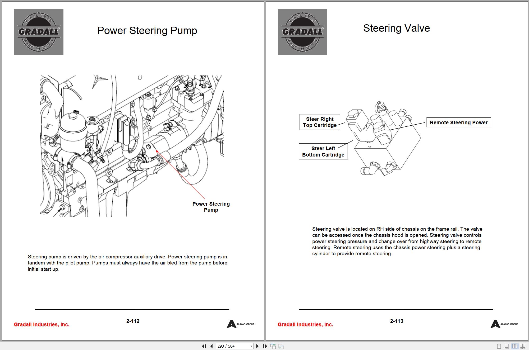 Gradall Excavator XL4100III Operators Parts Service Manual (2)