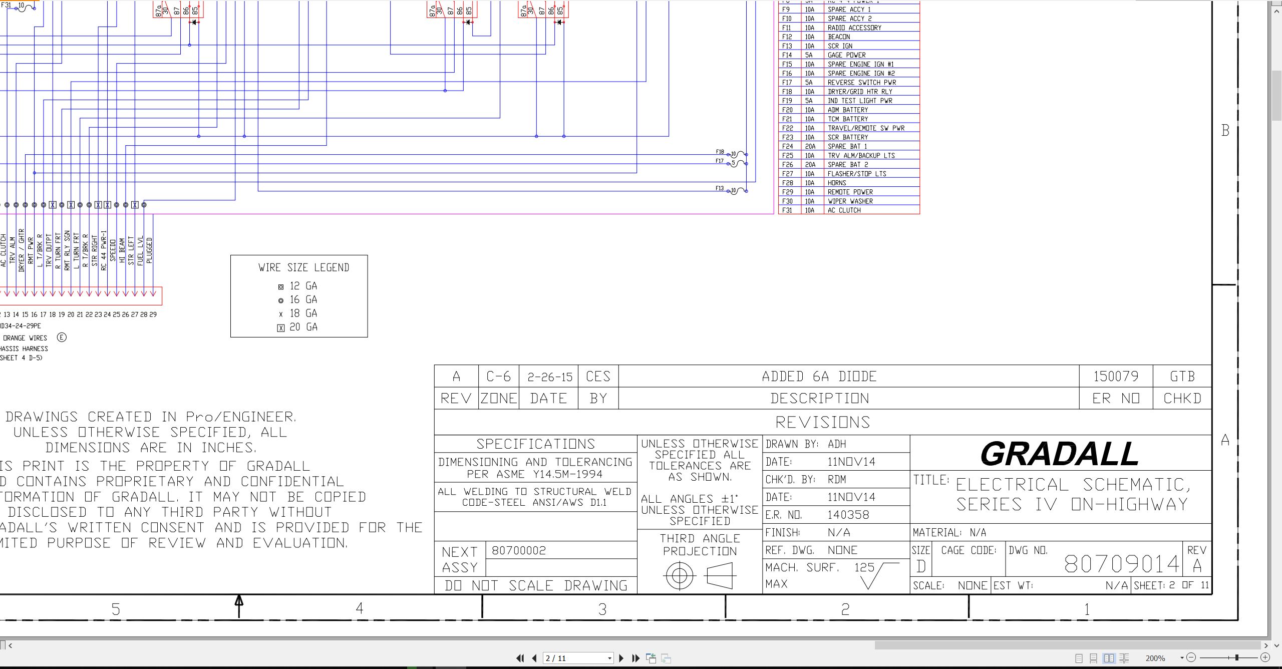 Gradall Excavator XL4100IV Operators Parts Service Manual KO EN ES (3)