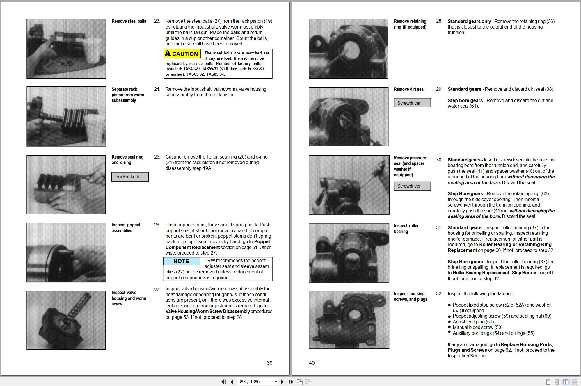 Gradall Excavator XL4100V Operators Parts Service Manual (2)