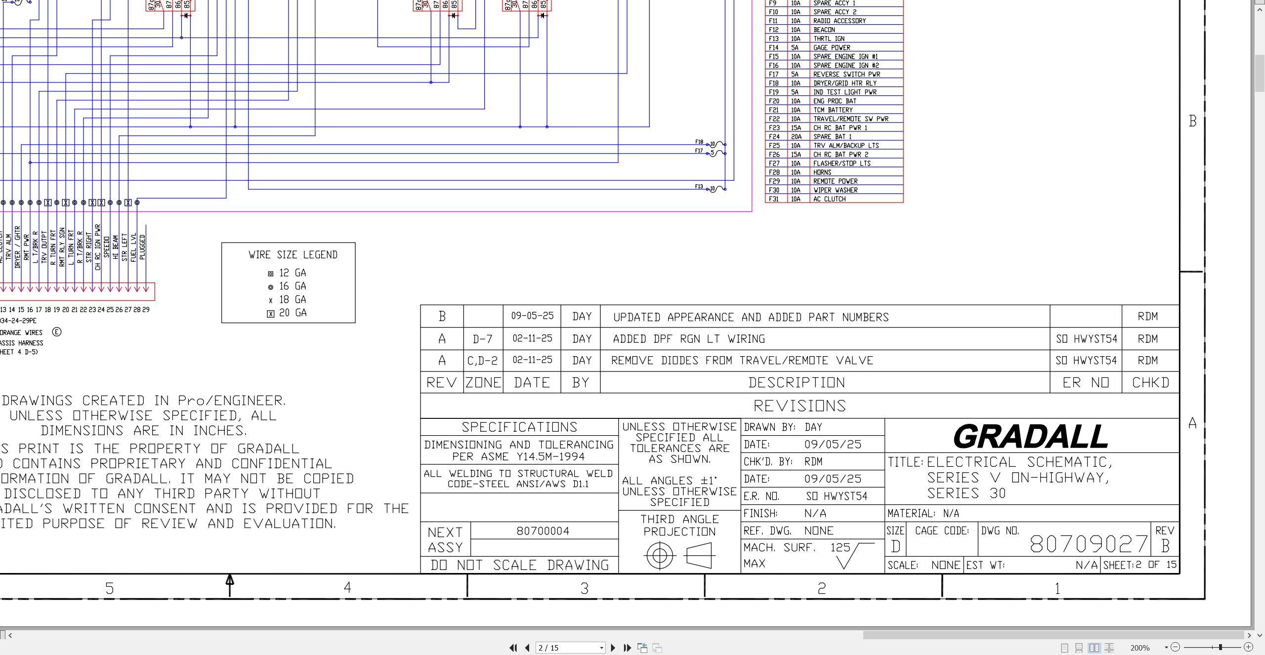 Gradall Excavator XL4100V Operators Parts Service Manual (3)