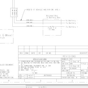 Gradall Excavator XL4130 XL5130 Railgear Hydraulic Schematic 80789204 (1)