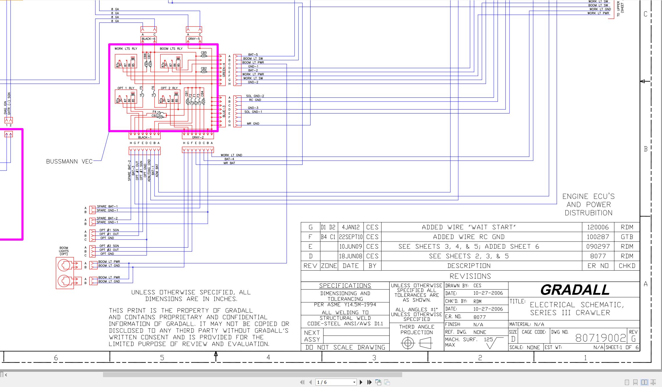 Gradall Excavator XL4200III Operators Parts Service Manual (3)