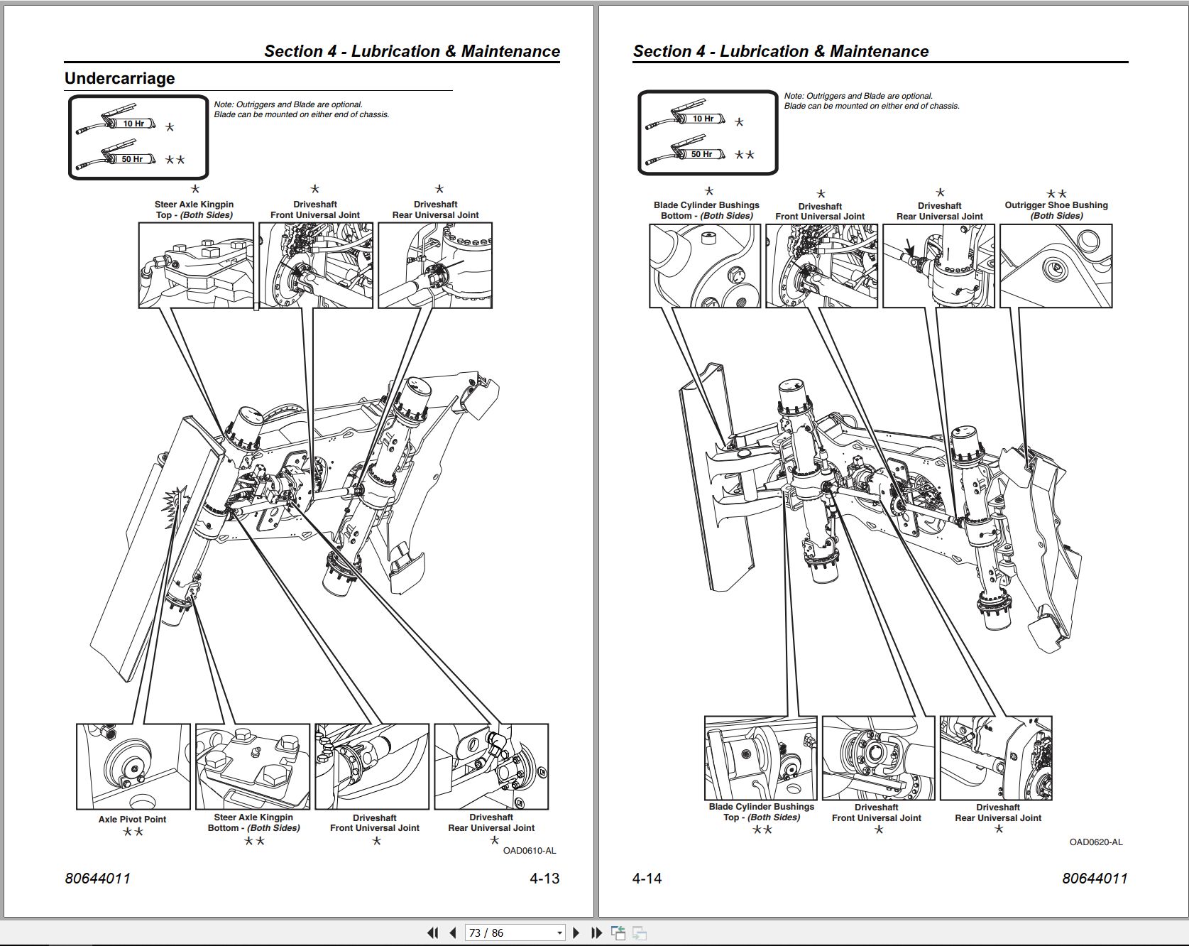 Gradall Excavator XL4340V Operators Parts Service Manual (2)
