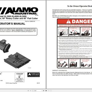 Gradall Excavator XL5000 Operators Parts Technical Manual (1)
