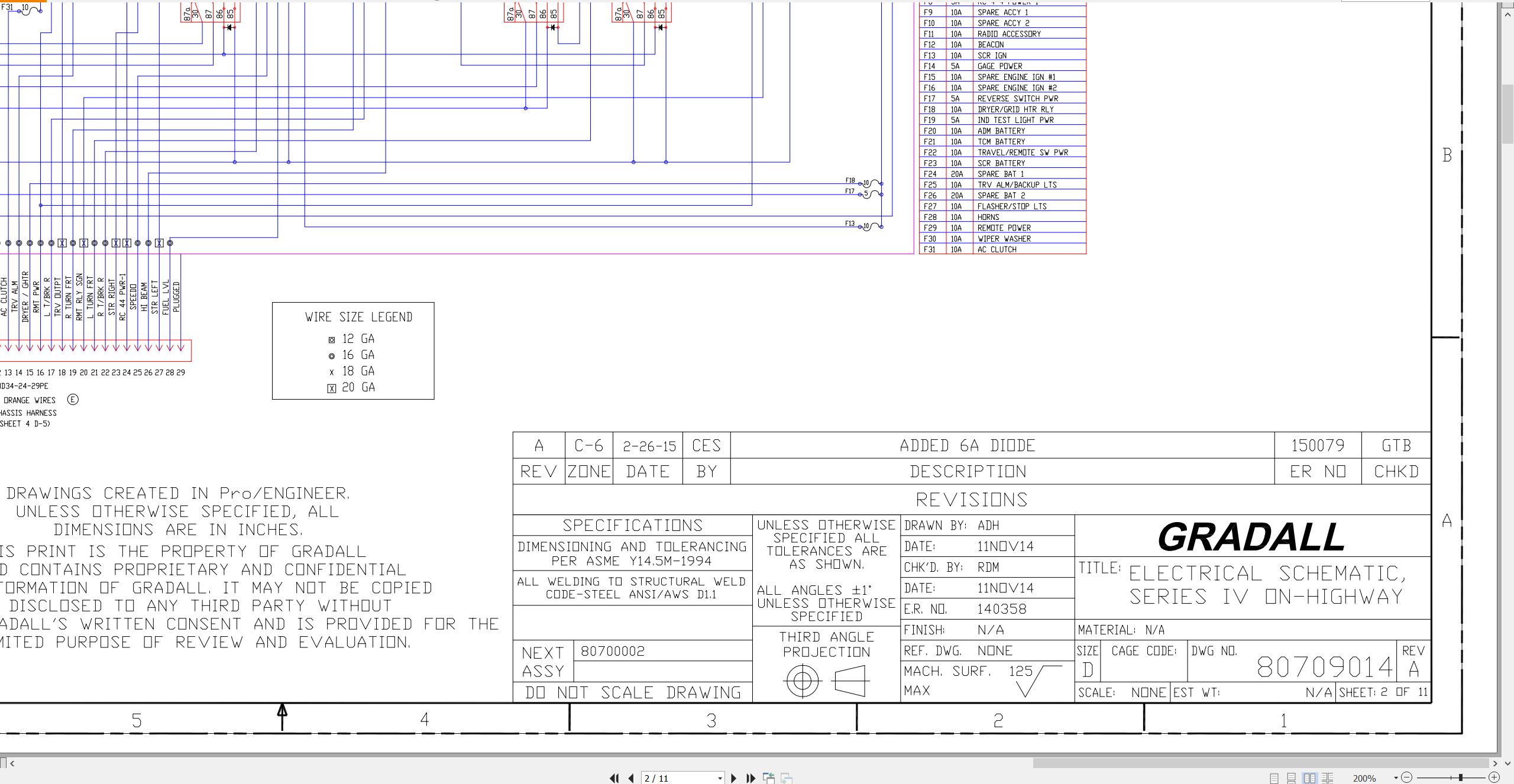 Gradall Excavator XL5100IV Operators Service Manual EN KO ES (3)