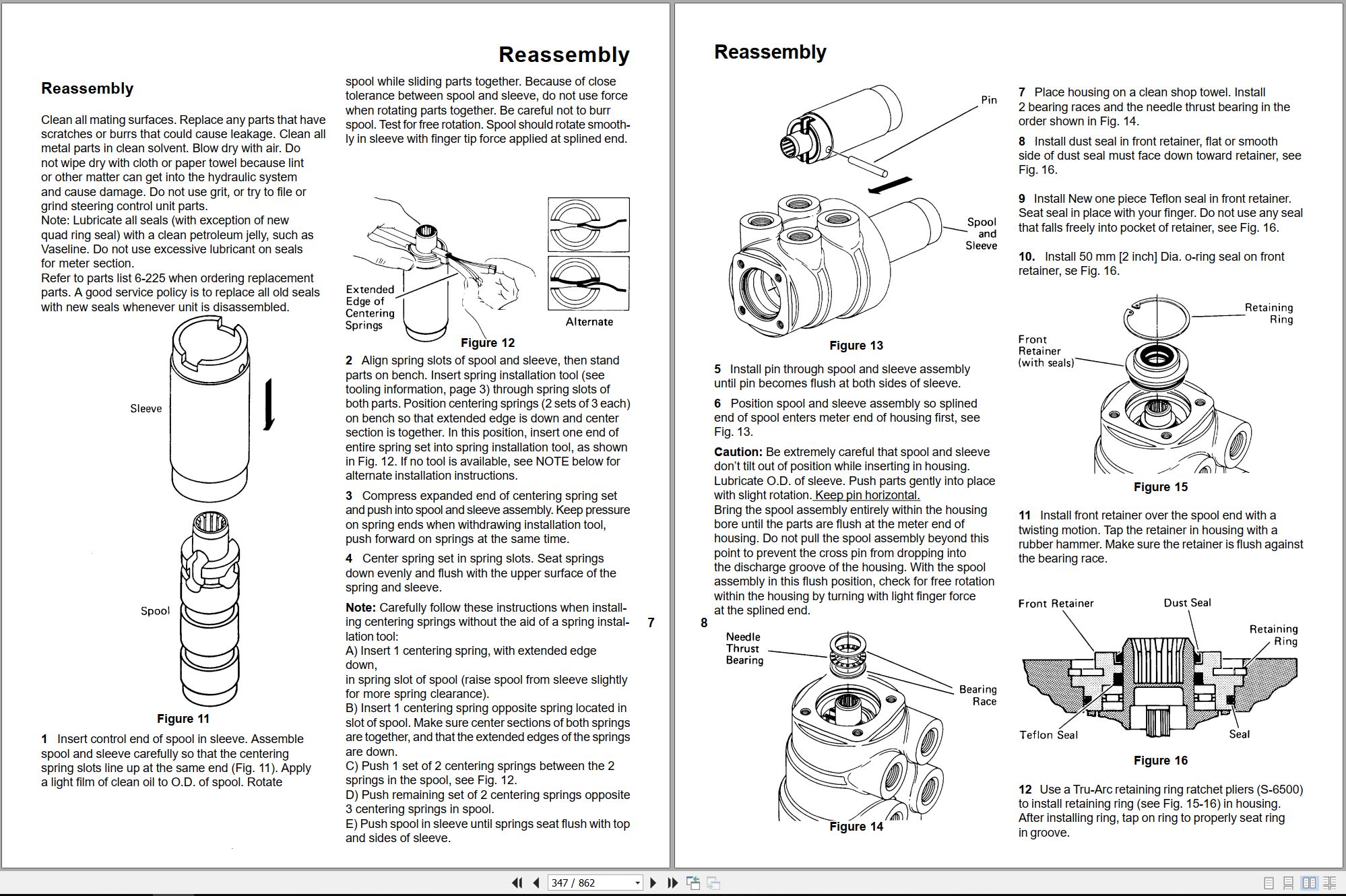 Gradall Excavator XL5110 Operators Parts Service Manual (2)