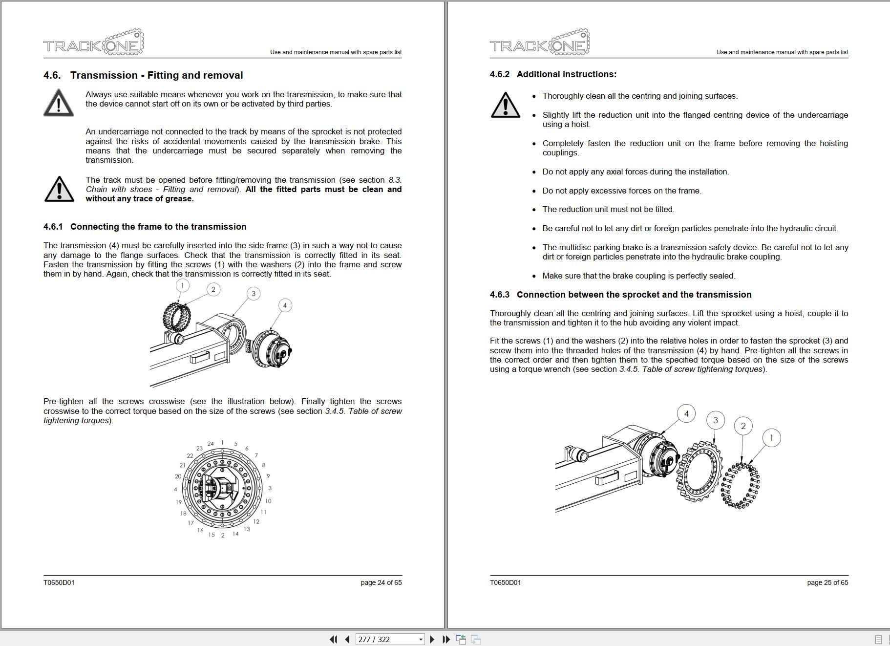Gradall Excavator XL7210V Operators Parts Service Manual (2)