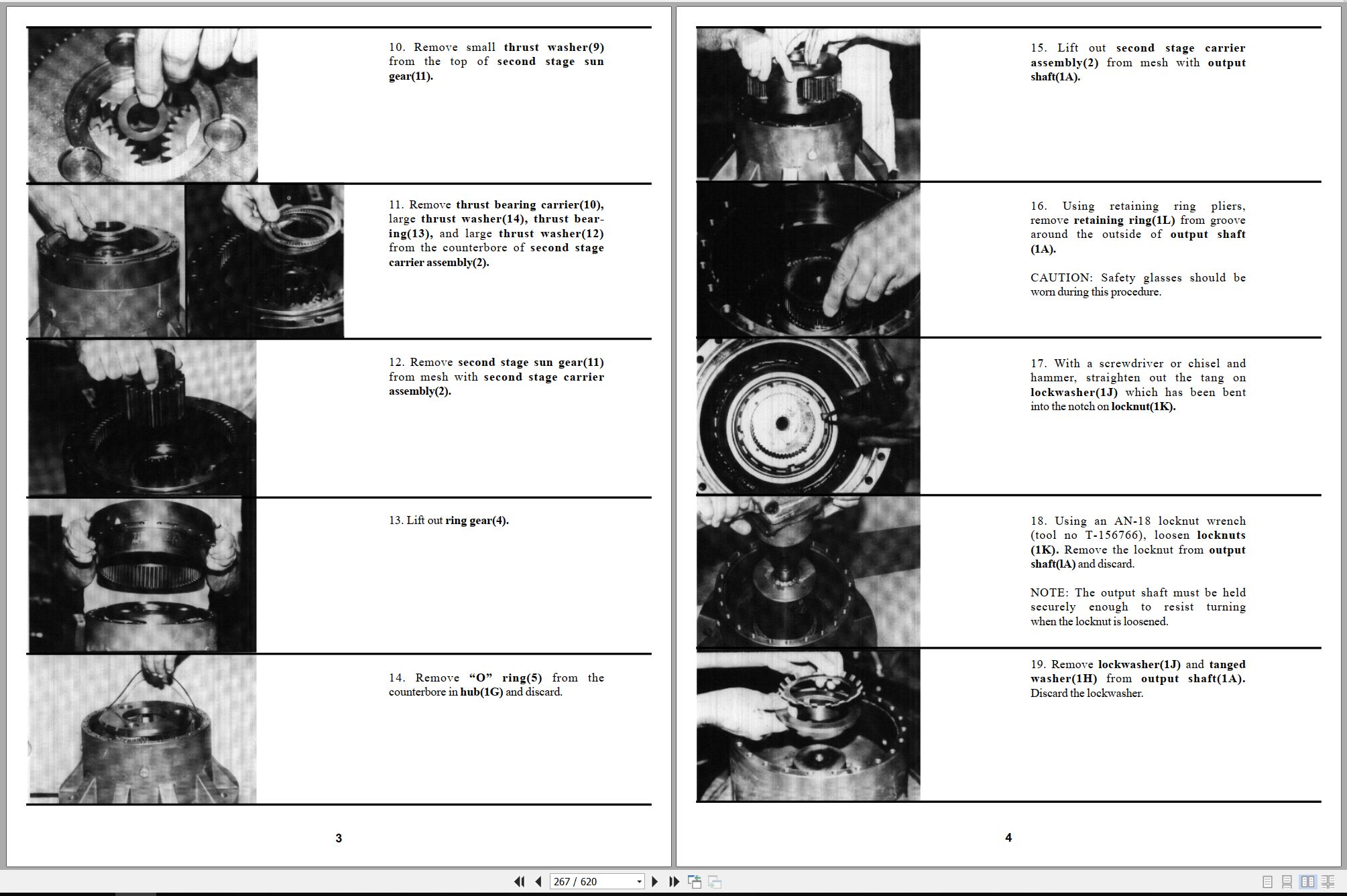 Gradall Excavator XL7320 Operators Parts Service Manual (2)