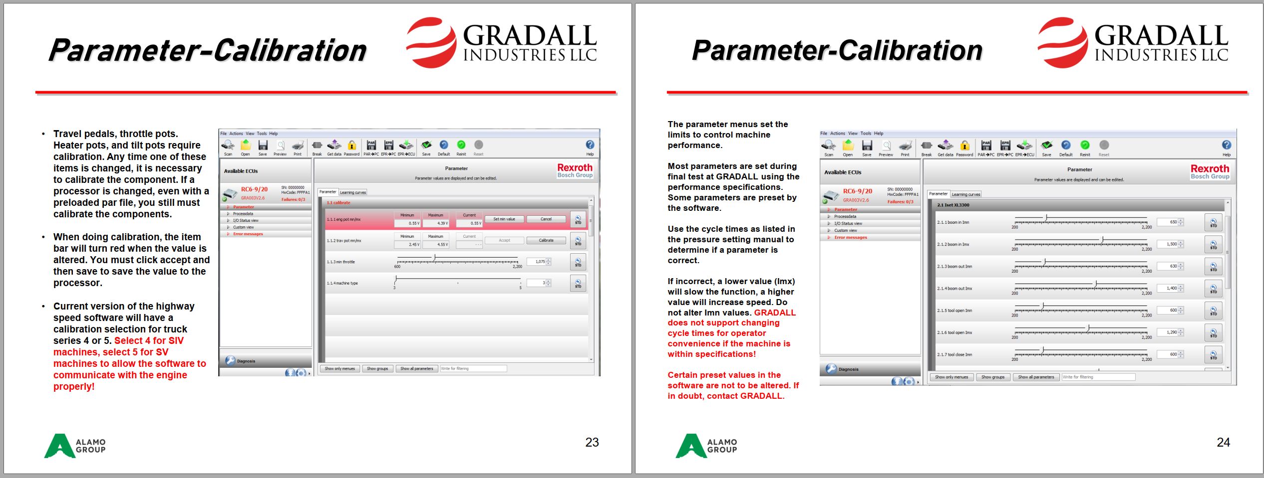 Gradall Excavator XL7320V Operators Parts Service Manual (2)