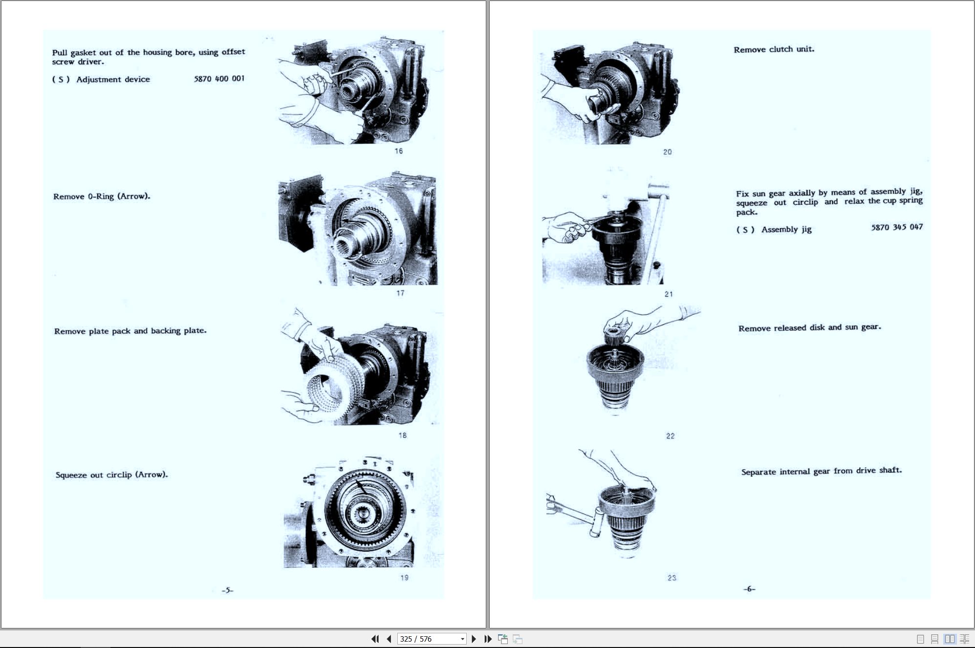Gradall Wheeled Excavator XL4300II Operators Parts Service Technical Manual (2)