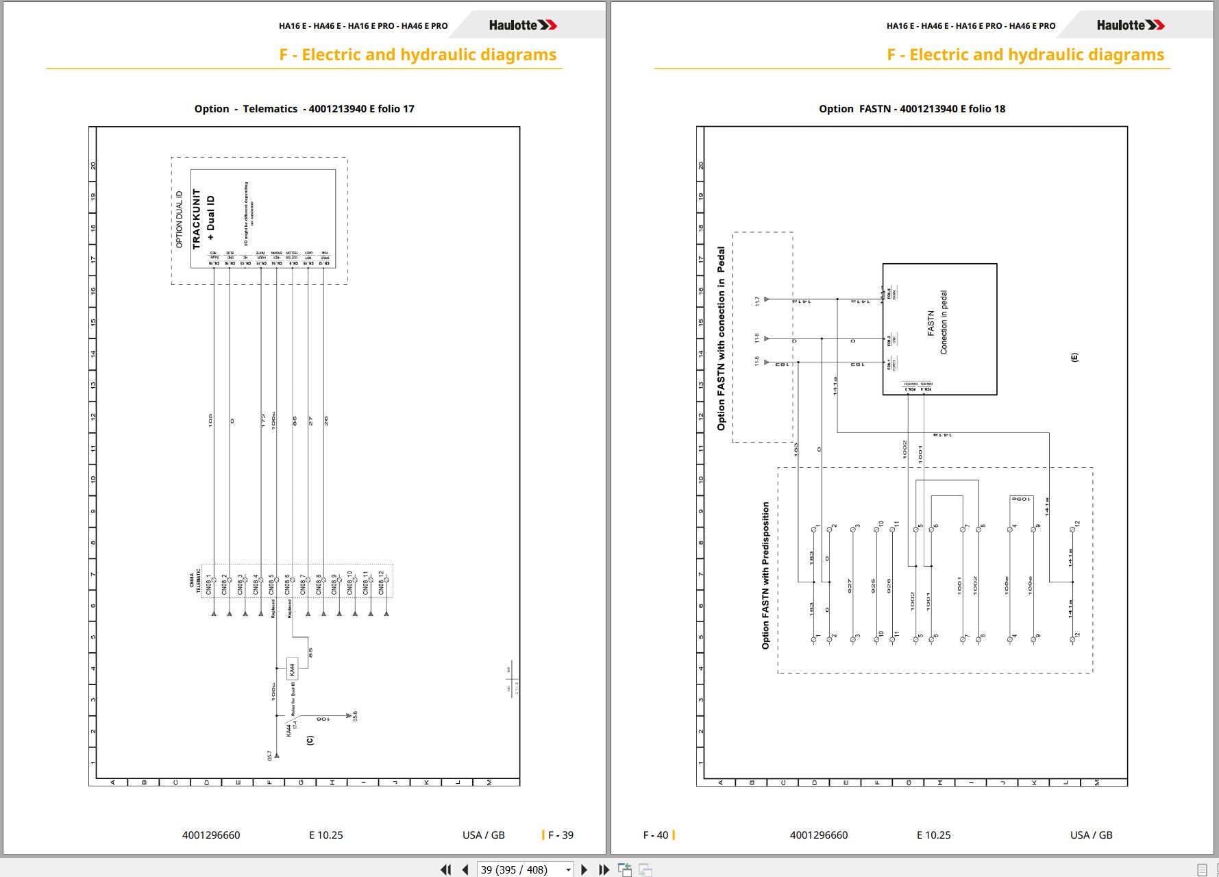 Haulotte Articulating Boom HA16 E to HA46 E PRO Service Repair Manual 4001296660 10.2025 EN (3)
