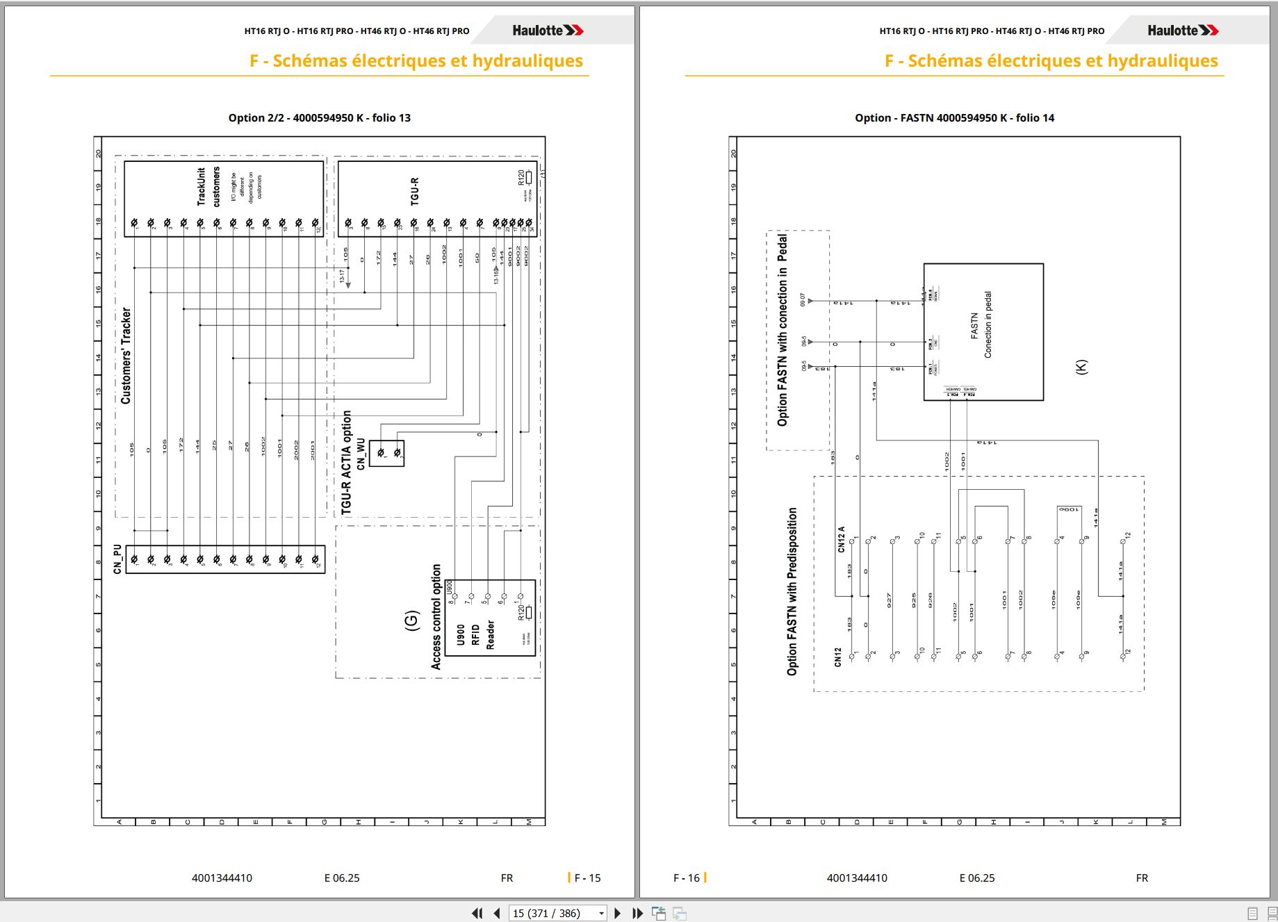 Haulotte Telescopic Booms HT16 RTJ O to HT46 RTJ PRO Maintenance Manual 4001344410 06.2025 FR (3)