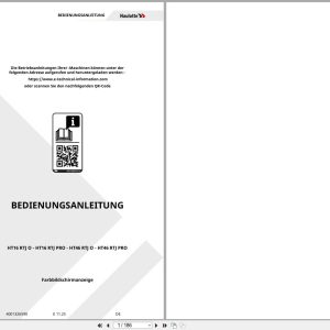Haulotte Telescopic Booms HT16 RTJ O to HT46 RTJ PRO Operators Manual 4001326590 11.2025 DE (1)