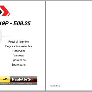 Haulotte Trailer Mounted Booms 5533A HTA19P Spare Parts Catalog 4001163990 08.2025 EN FR (1)