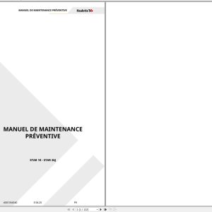 Haulotte Vertical Mast STAR 10 STAR 26J Maintenance Manual 4001354540 06.2025 FR (1)