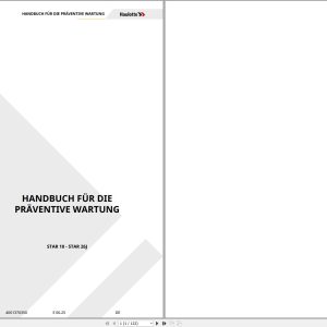 Haulotte Vertical Mast STAR 10 STAR 26J Maintenance Manual 4001370350 06.2025 DE (1)