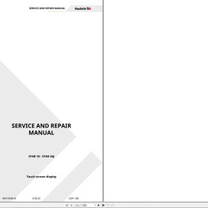 Haulotte Vertical Mast STAR 10 STAR 26J Service Repair Manual 4001354610 06.2025 EN (1)