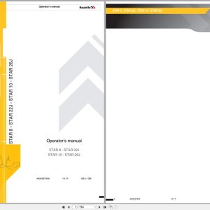 Haulotte Vertical Mast STAR 10 to STAR 22J Operators Manual 4000357590 01.2016 EN (1)