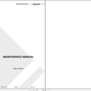 Haulotte Vertical Mast STAR 6 STAR 13 Maintenance Manual 4001370710 06.2025 EN (1)