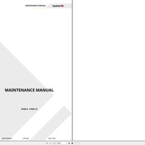 Haulotte Vertical Mast STAR 6 STAR 13 Maintenance Manual 4001403300 03.2026 EN (1)