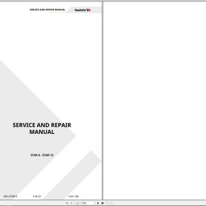 Haulotte Vertical Mast STAR 6 STAR 13 Service Repair Manual 4001370810 06.2025 EN (1)