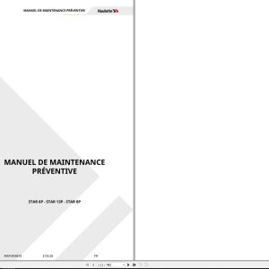 Haulotte Vertical Mast STAR 6P 13P 8P Maintenance Manual 4001403810 03.2026 FR (1)