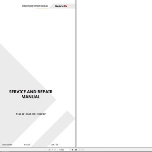 Haulotte Vertical Mast STAR 6P 13P 8P Service Repair Manual 4001404000 03.2026 EN (1)