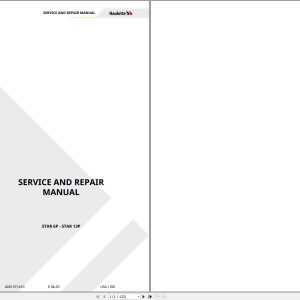 Haulotte Vertical Mast STAR 6P STAR 13P Service Repair Manual 4001371410 06.2025 EN (1)