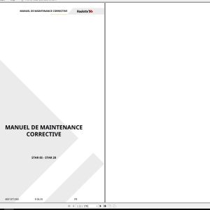 Haulotte Vertical Mast STAR 8S STAR 20 Maintenance Manual 4001371260 06.2025 FR (1)