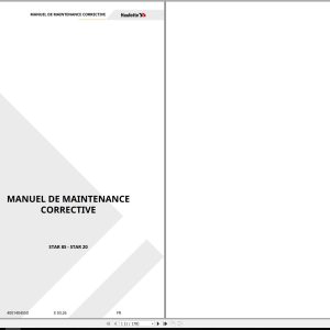 Haulotte Vertical Mast STAR 8S STAR 20 Maintenance Manual 4001404550 03.2026 FR (1)