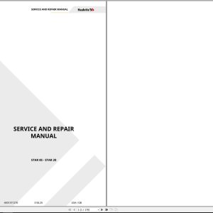 Haulotte Vertical Mast STAR 8S STAR 20 Service Repair Manual 4001371270 06.2025 EN (1)