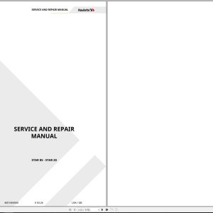 Haulotte Vertical Mast STAR 8S STAR 20 Service Repair Manual 4001404560 03.2026 EN (1)