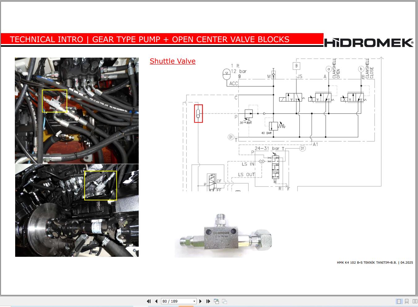 Hidromek Backhoe Loader HMK102B HMK 102S K4 Training Manual 2025 (3)