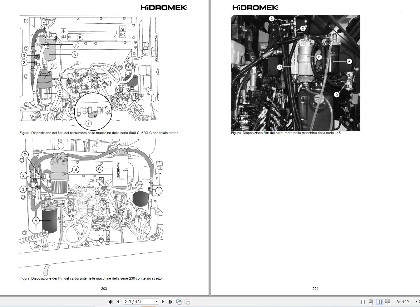 Hidromek Excavator HMK140LC 5 to HMK520LC LR 5 Operation Manual H347325408 2026 IT (2)
