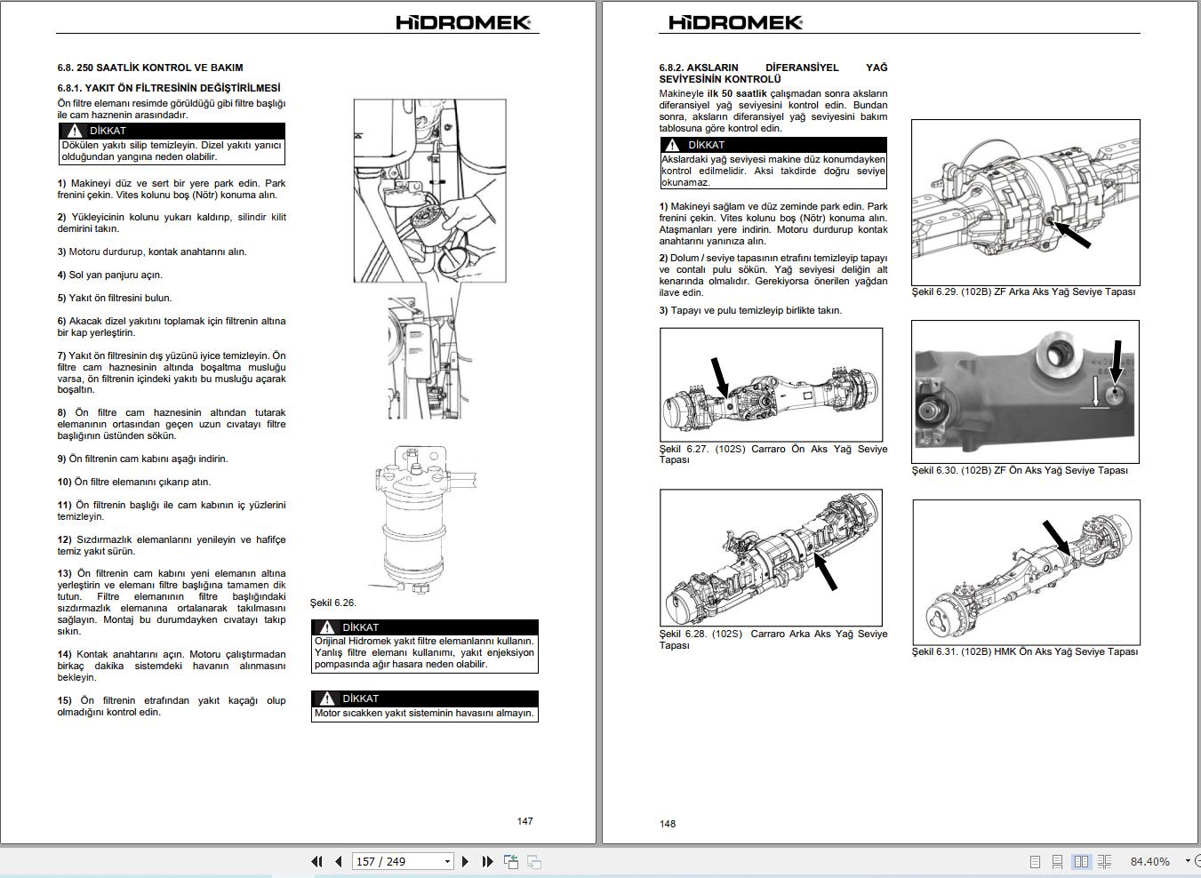 Hidromek HMK102B HMK102S SUPRA & ALPHA K4 Operation Manual Y2501200 2025 TR (2)