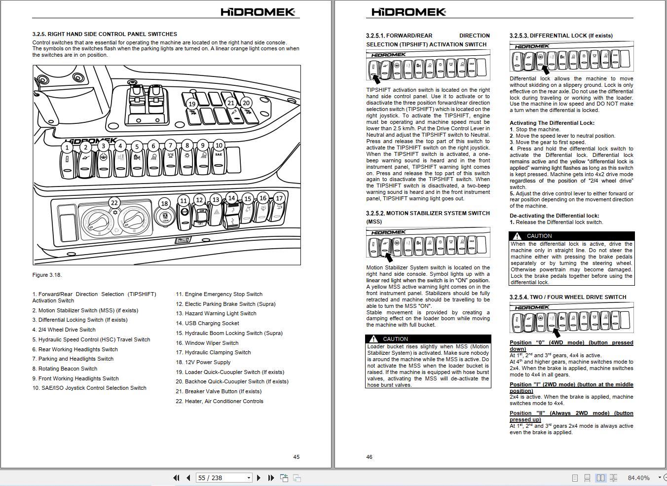 Hidromek HMK102B HMK102S SUPRA & ALPHA K4 Operation Manual Y2501201 2025 (2)