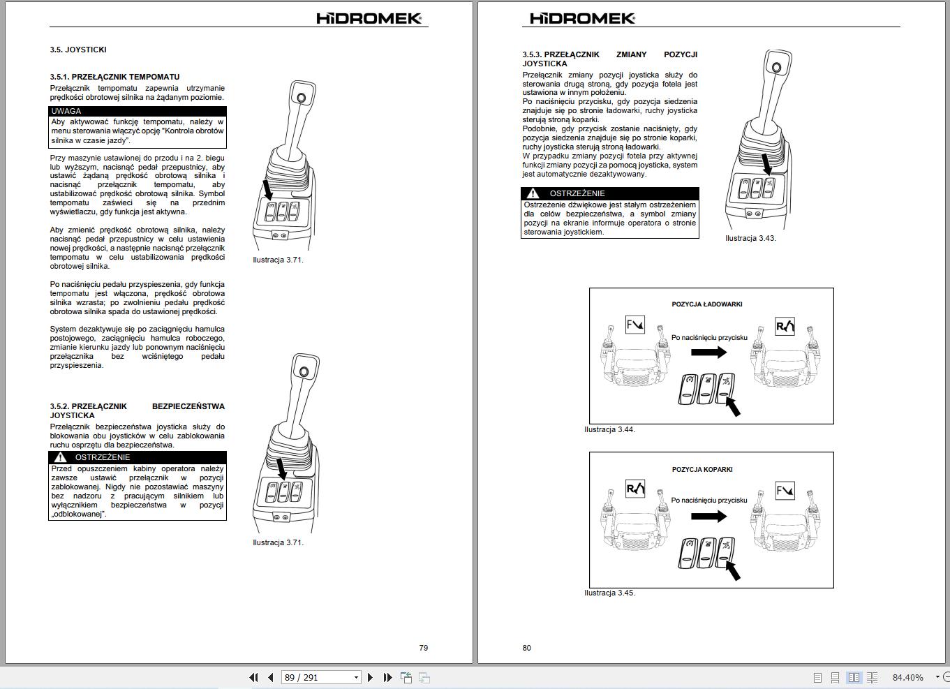 Hidromek HMK102B HMK102S SUPRA & ALPHA K4 Operation Manual Y2502211 2025 PL (2)