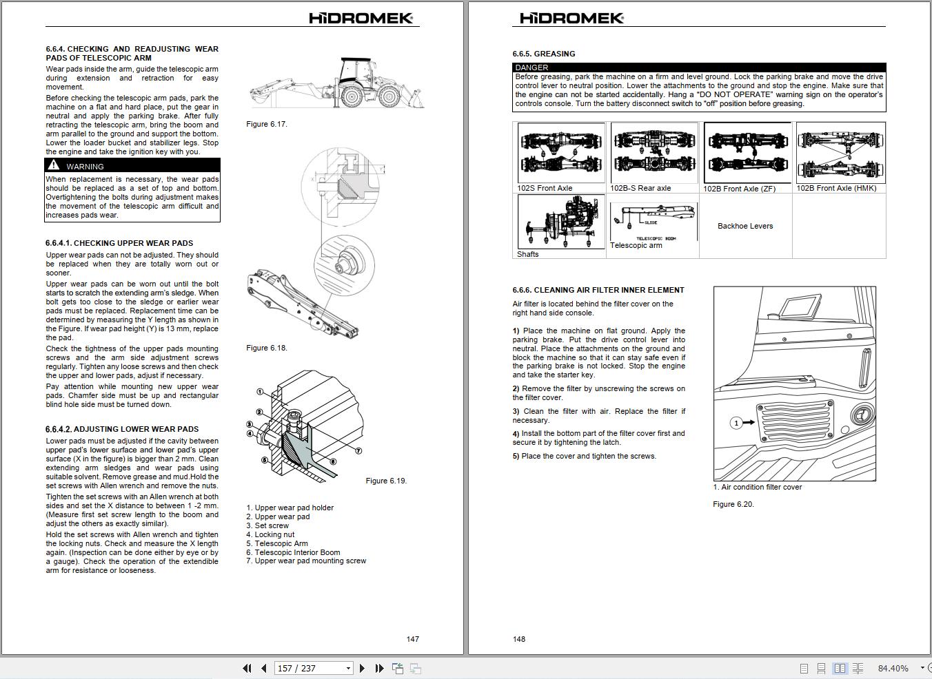 Hidromek HMK102B K4 SUPRA & ALPHA GREENTEC Operation Manual Y2503201 2025 (2)