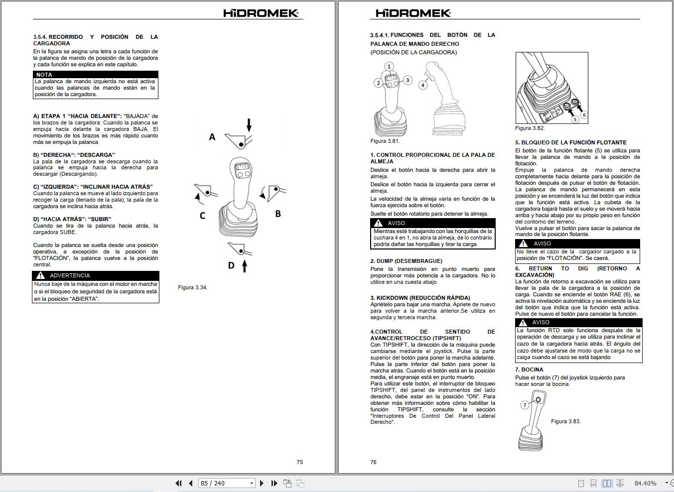 Hidromek HMK102B K4 SUPRA & ALPHA GREENTEC Operation Manual Y2503203 2025 ES (2)