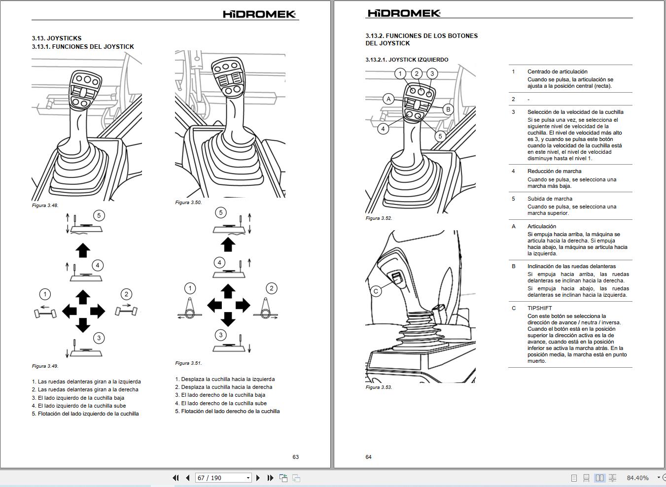 Hidromek Motor Grader HMK600MG 5 Stage 5 Operation Manual R60015402 2026 ES (2)