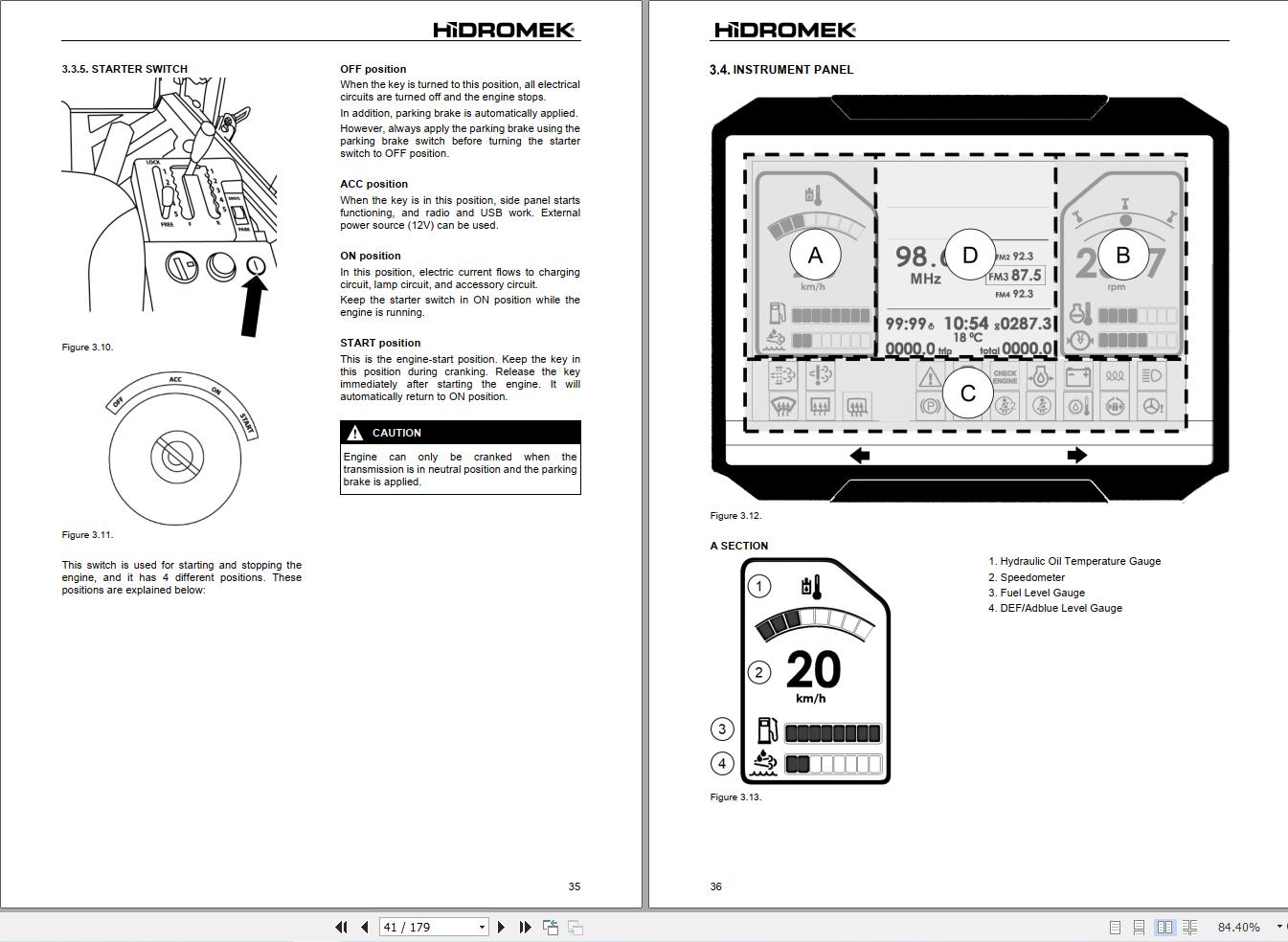Hidromek Motor Grader HMKMG230 5 Operation Manual R23034401 2026 (2)