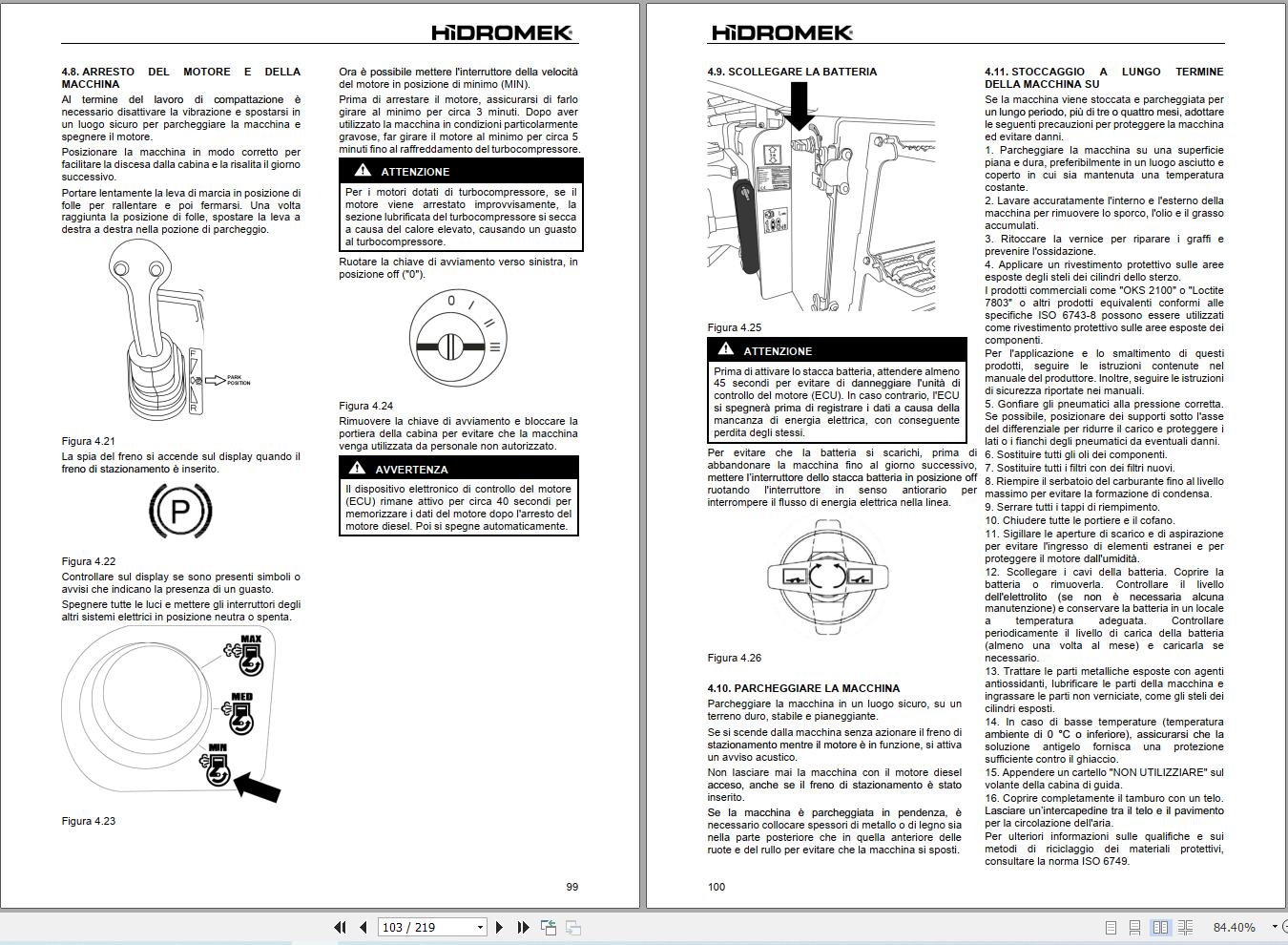 Hidromek Soil Compactor HMK110CS to HMK160CS Operation Manual C117301408 2026 IT (2)