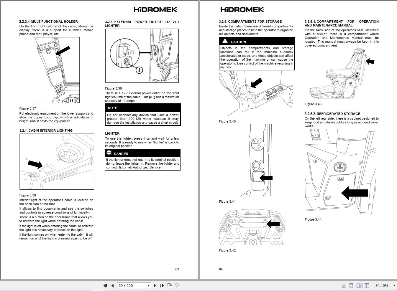 Hidromek Soil Compactor HMK110CS to HMK190CS Operation Manual C117300401 2026 (2)