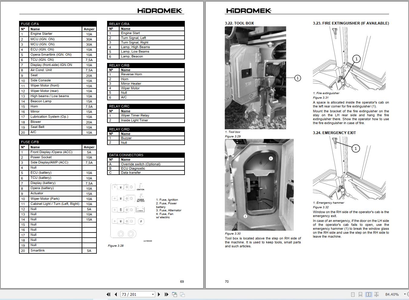 Hidromek Wheel Loader HMK635WL 5 Stage 5 Operation Manual L217200401 2026 (2)