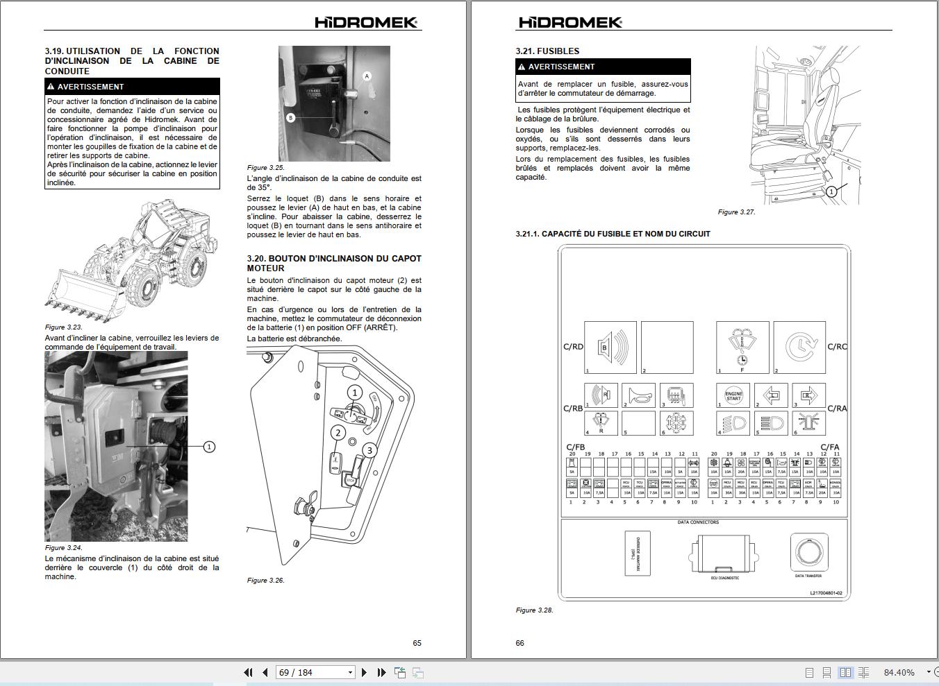 Hidromek Wheel Loader HMK635WL Stage 3 Operation Manual L217201403 2026 FR (2)
